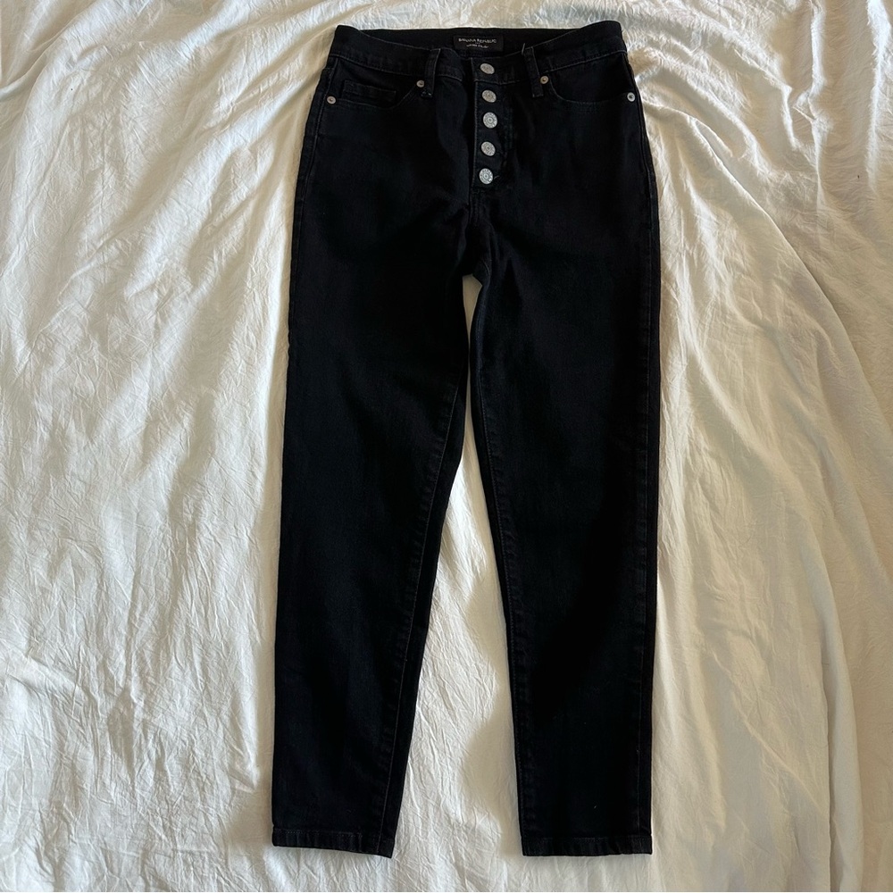 Banana Republic Black High Rise Jeans